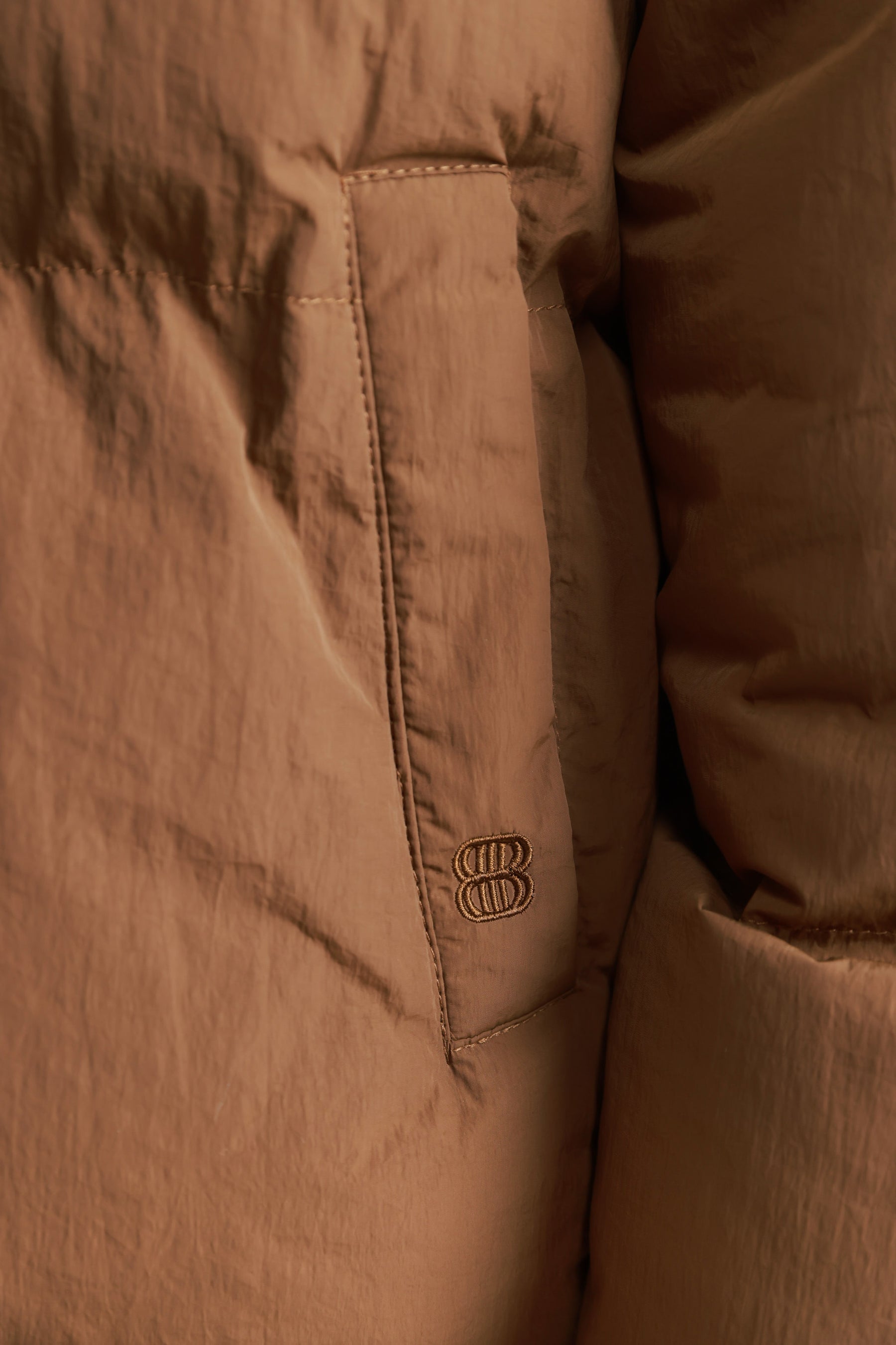 מעיל דון חום כהה