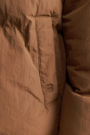 מעיל דון חום כהה