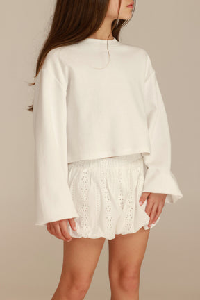 חולצת מייפל לבנה