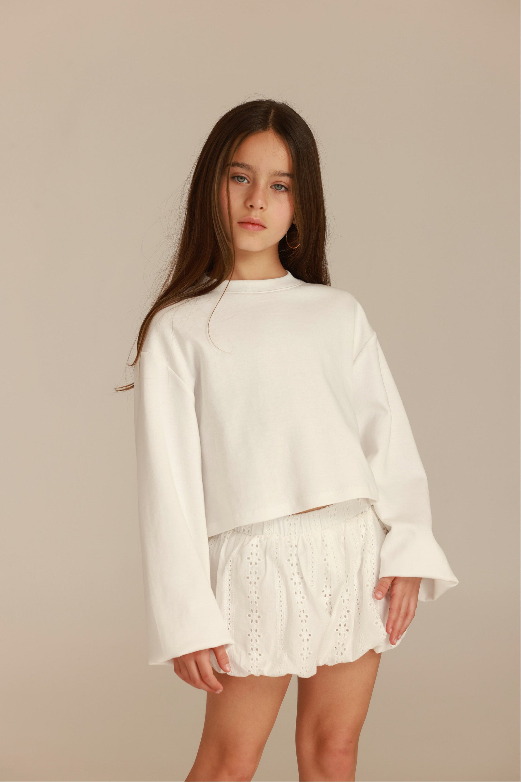 חולצת מייפל לבנה