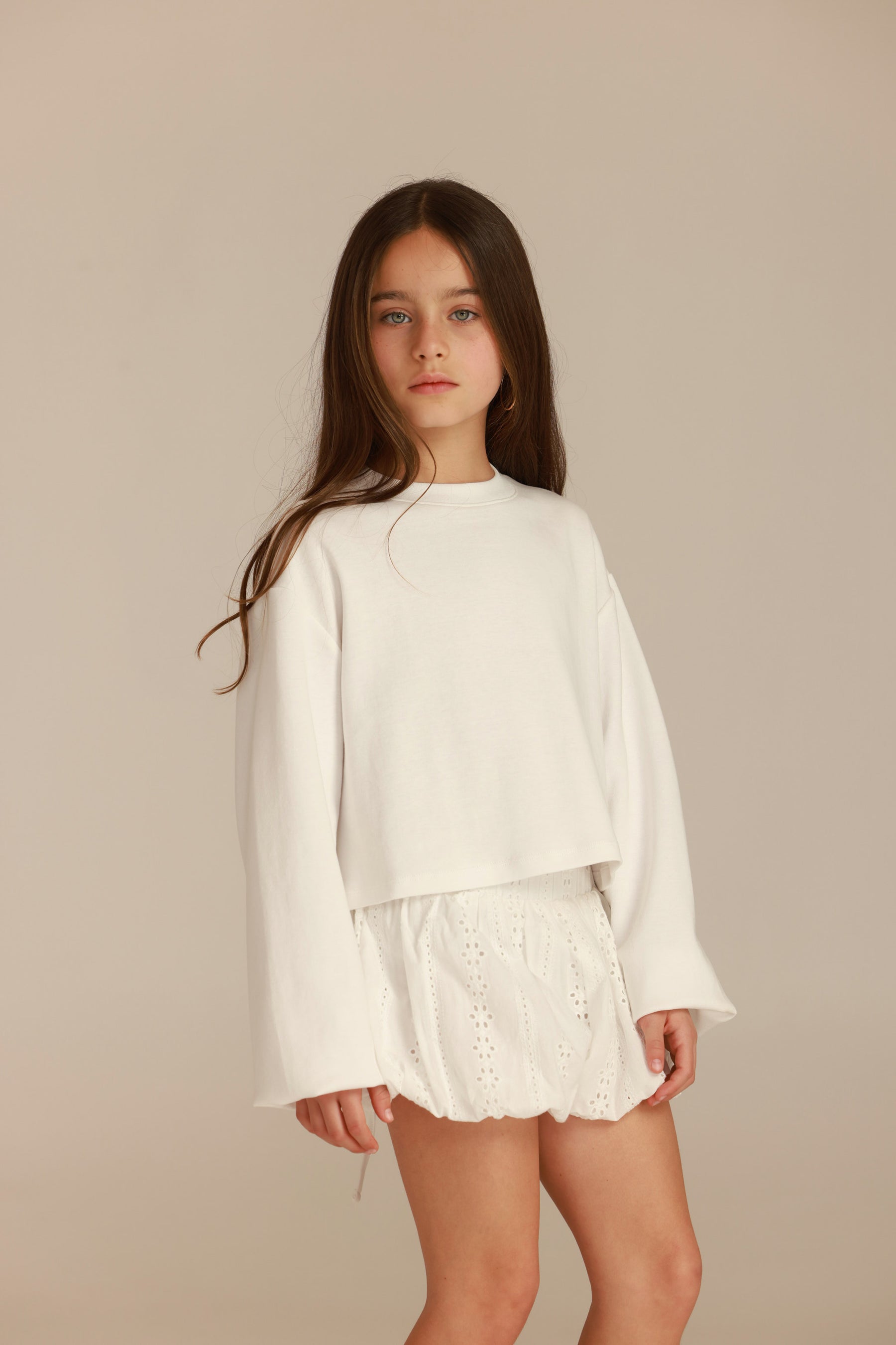 חולצת מייפל לבנה