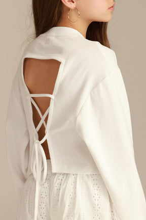 חולצת מייפל לבנה