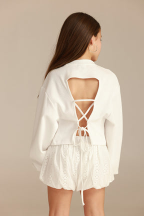 מכנסי אנטואן לבנים