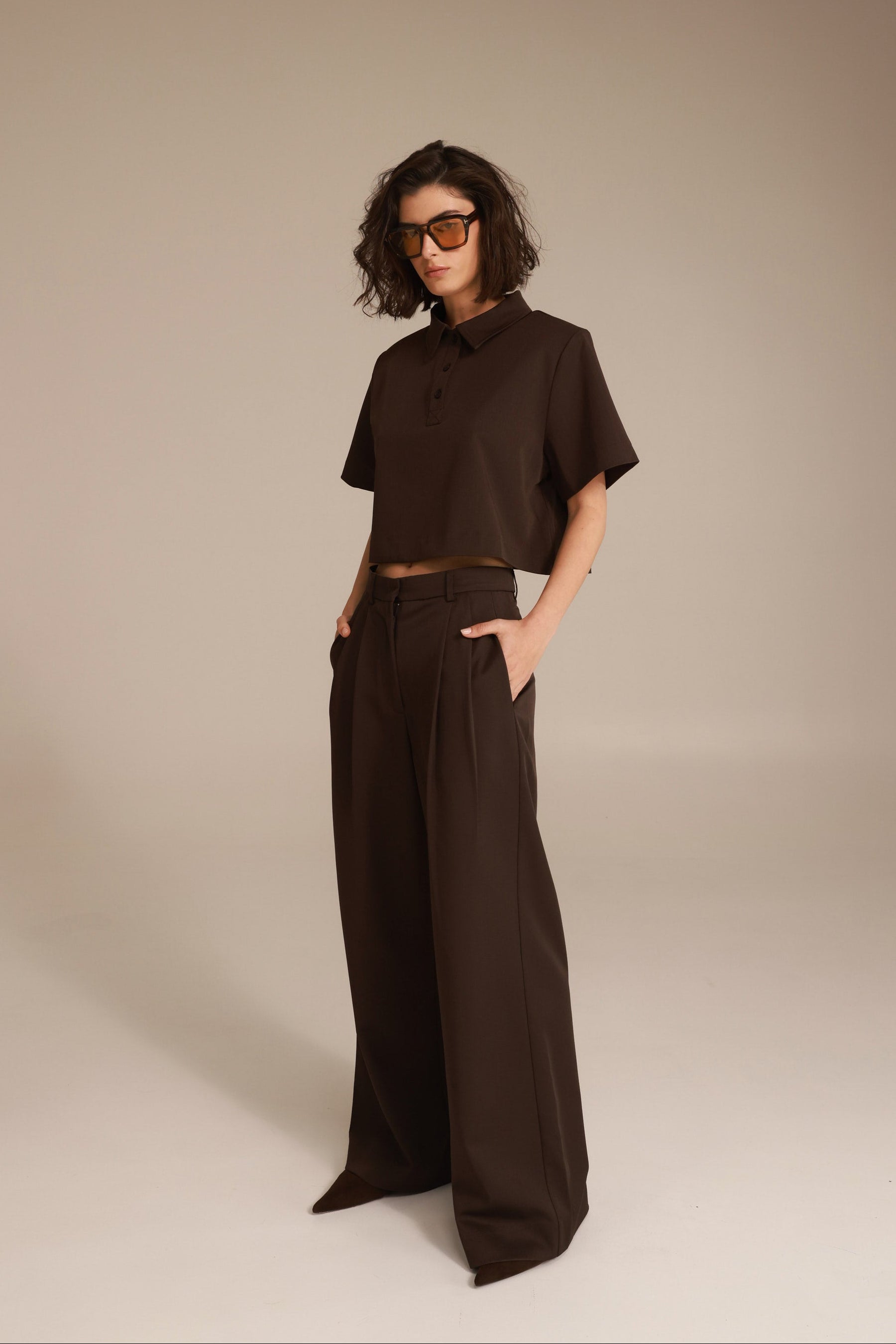 מכנסי לארס חומים