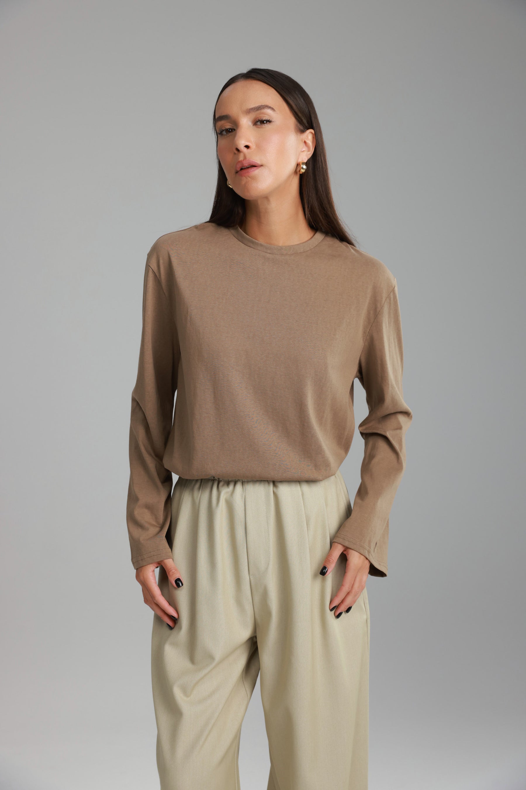 חולצת אמור חאקי