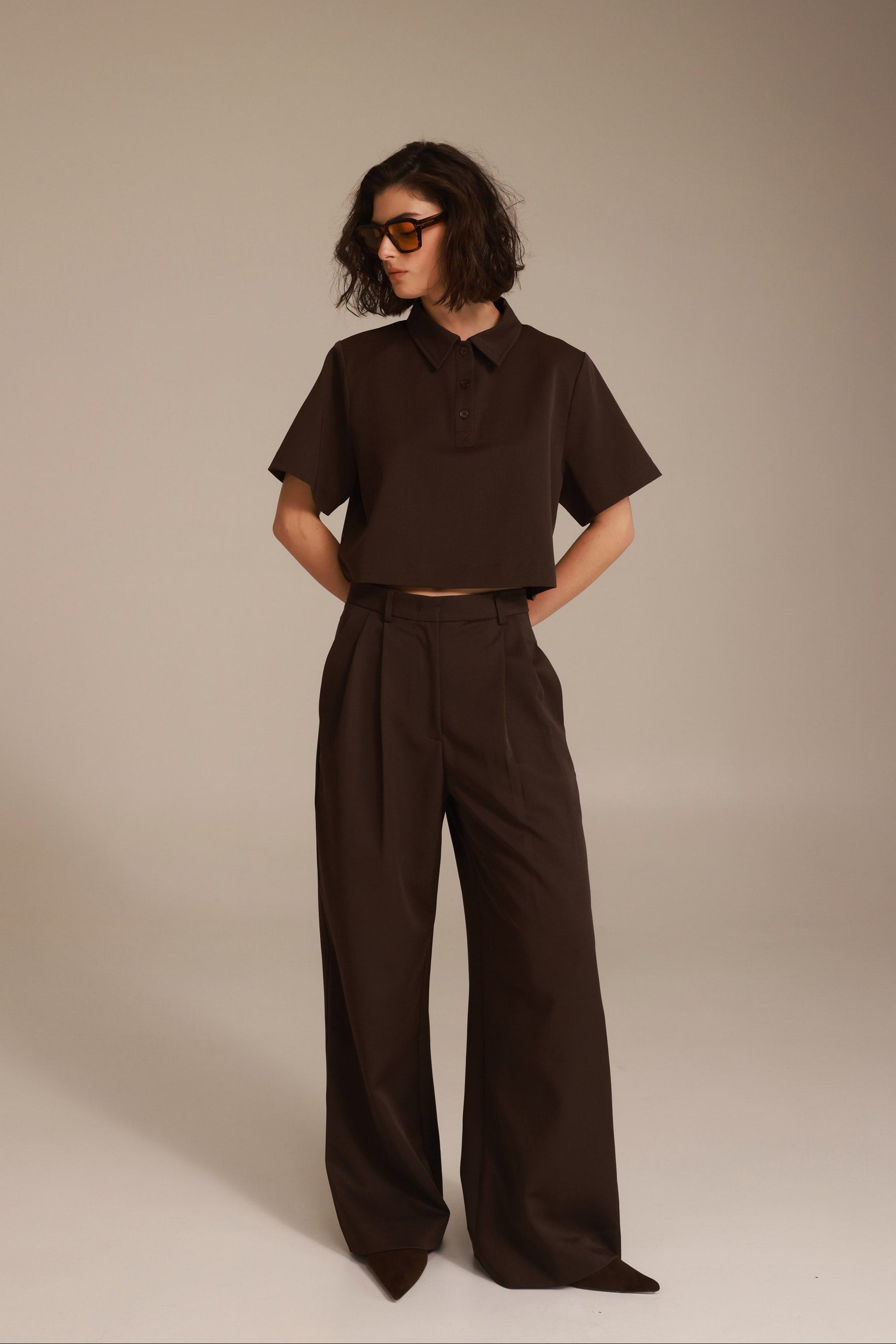 מכנסי לארס חומים