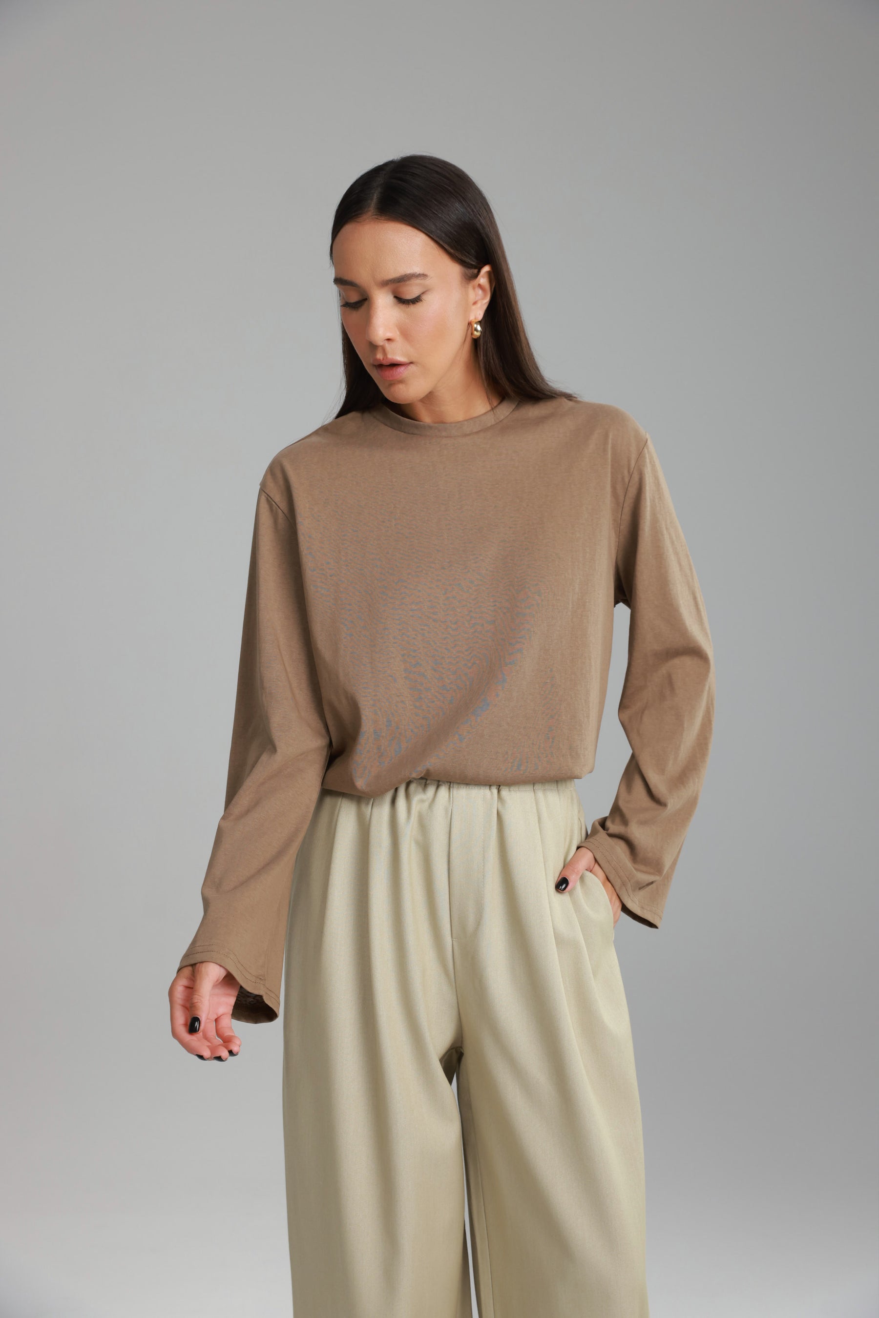 חולצת אמור חאקי