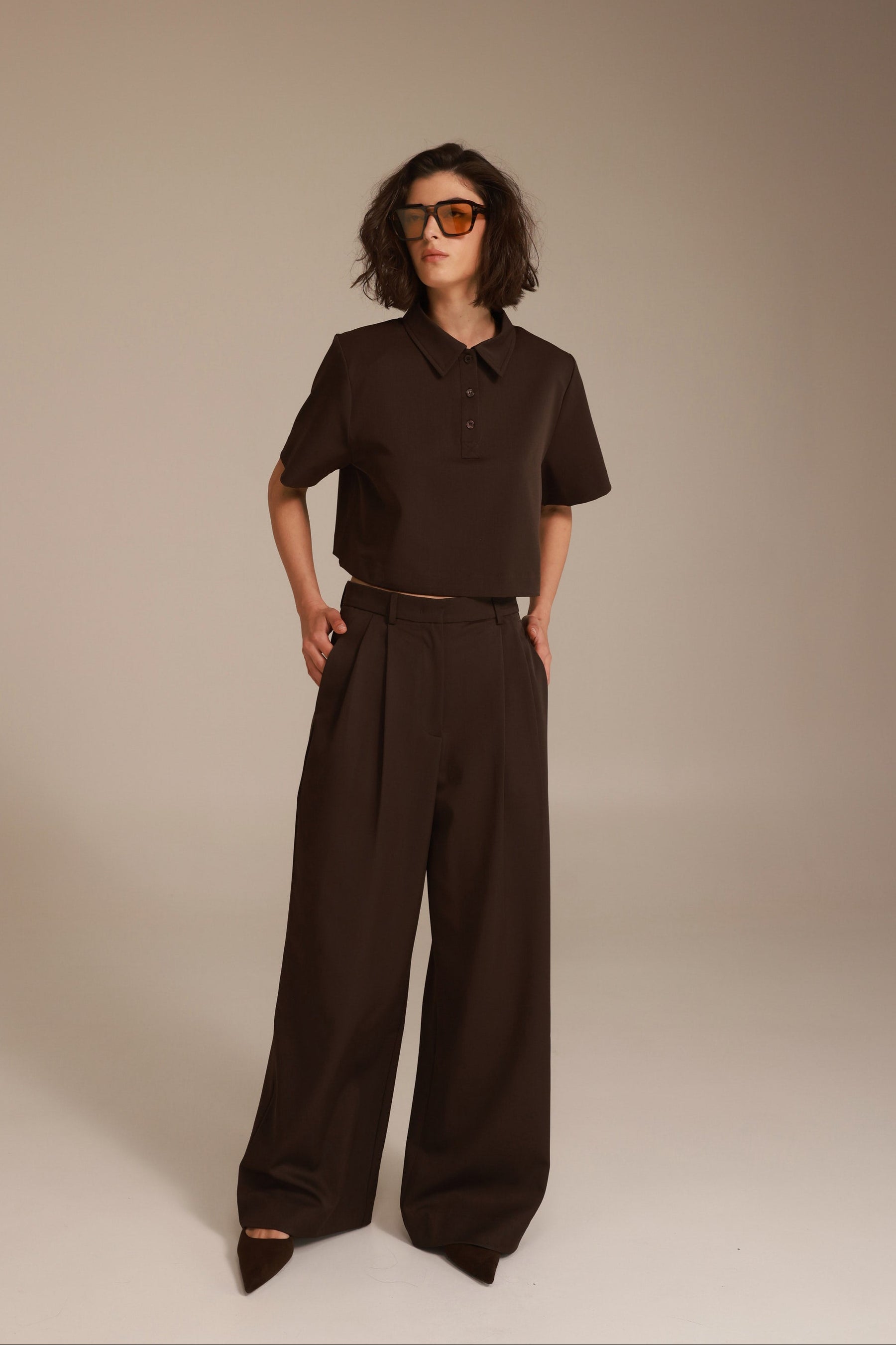 מכנסי לארס חומים