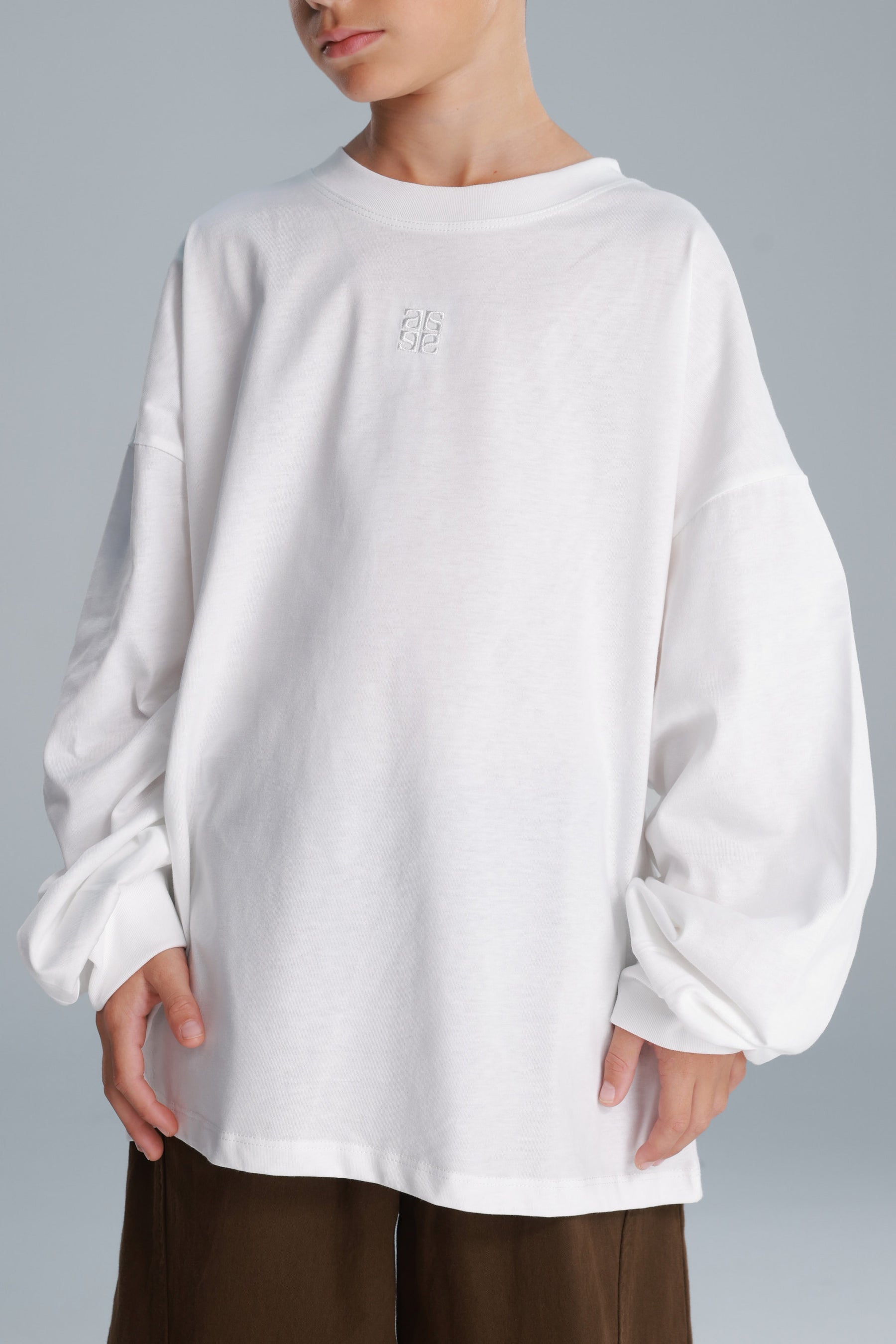 חולצת סנטי לבנה