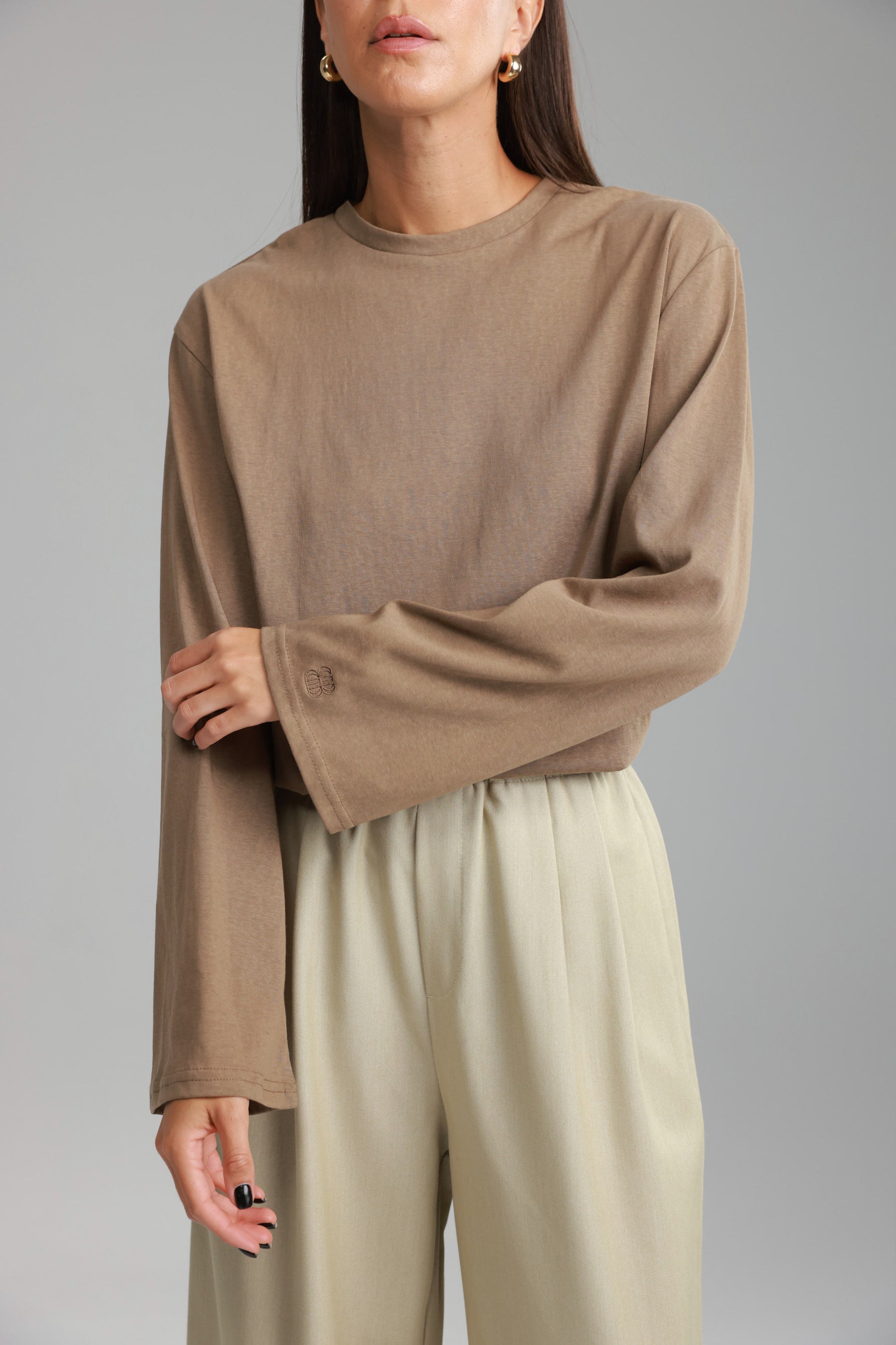 חולצת אמור חאקי