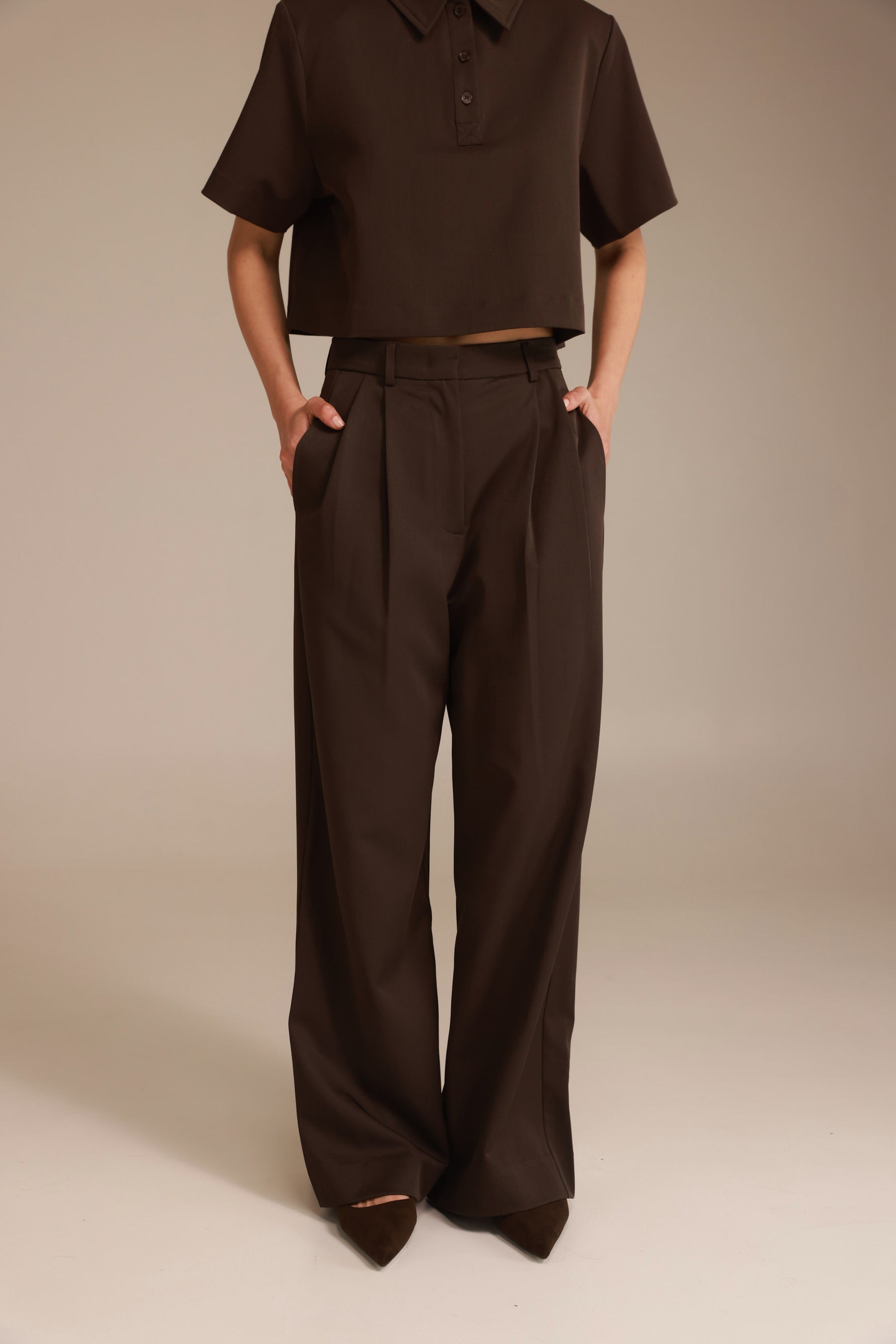 מכנסי לארס חומים