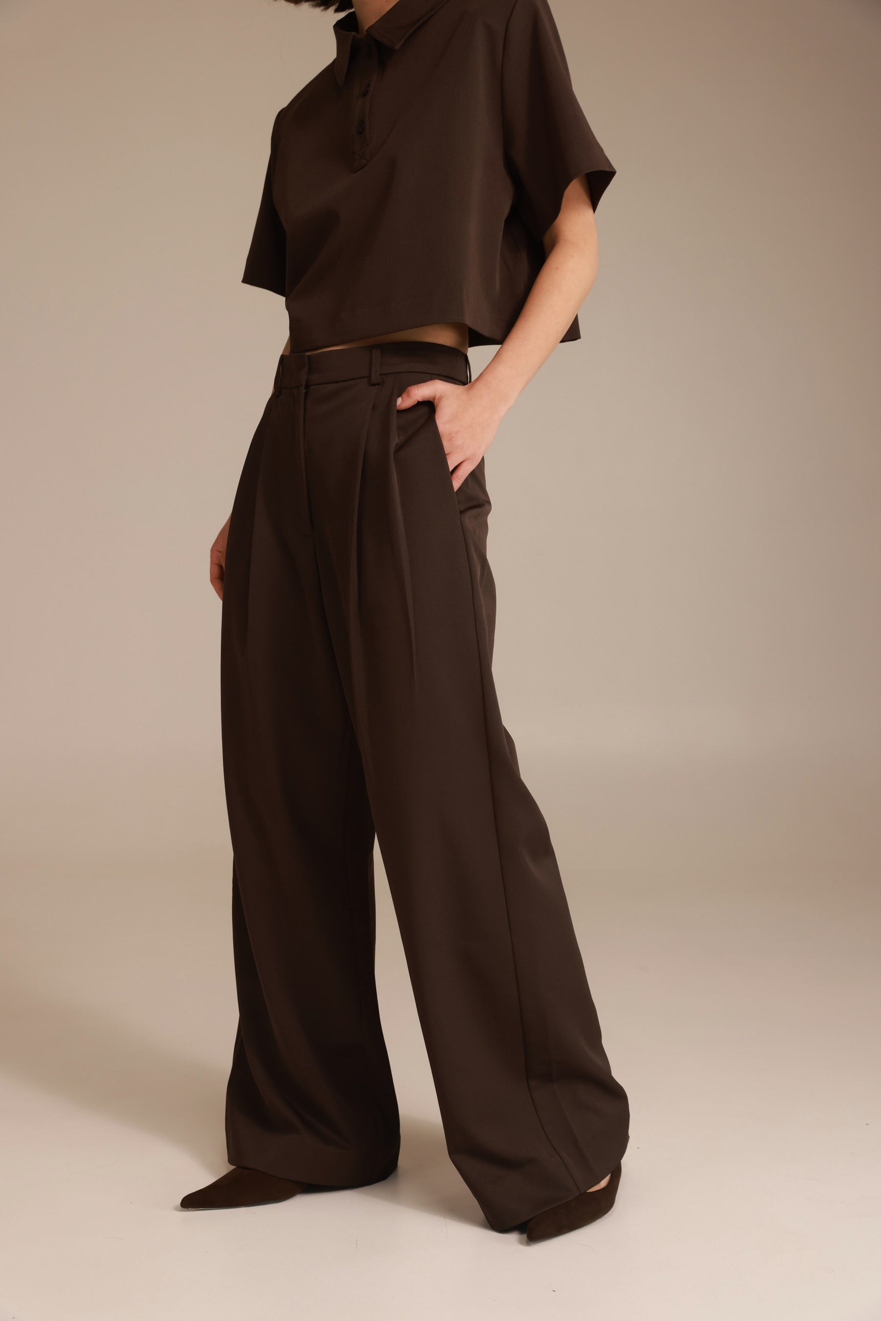 מכנסי לארס חומים