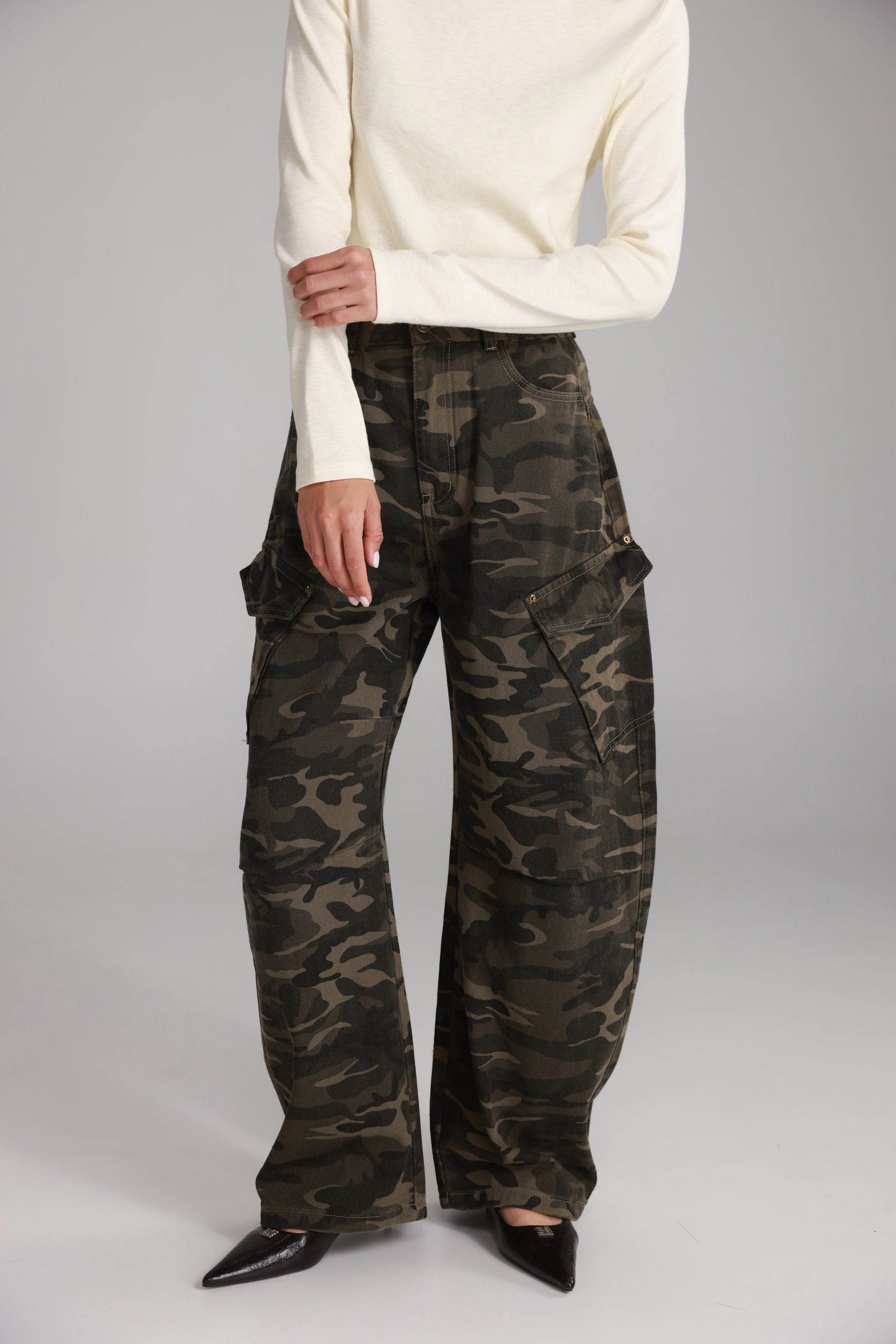 מכנסי ג'סמין חאקי