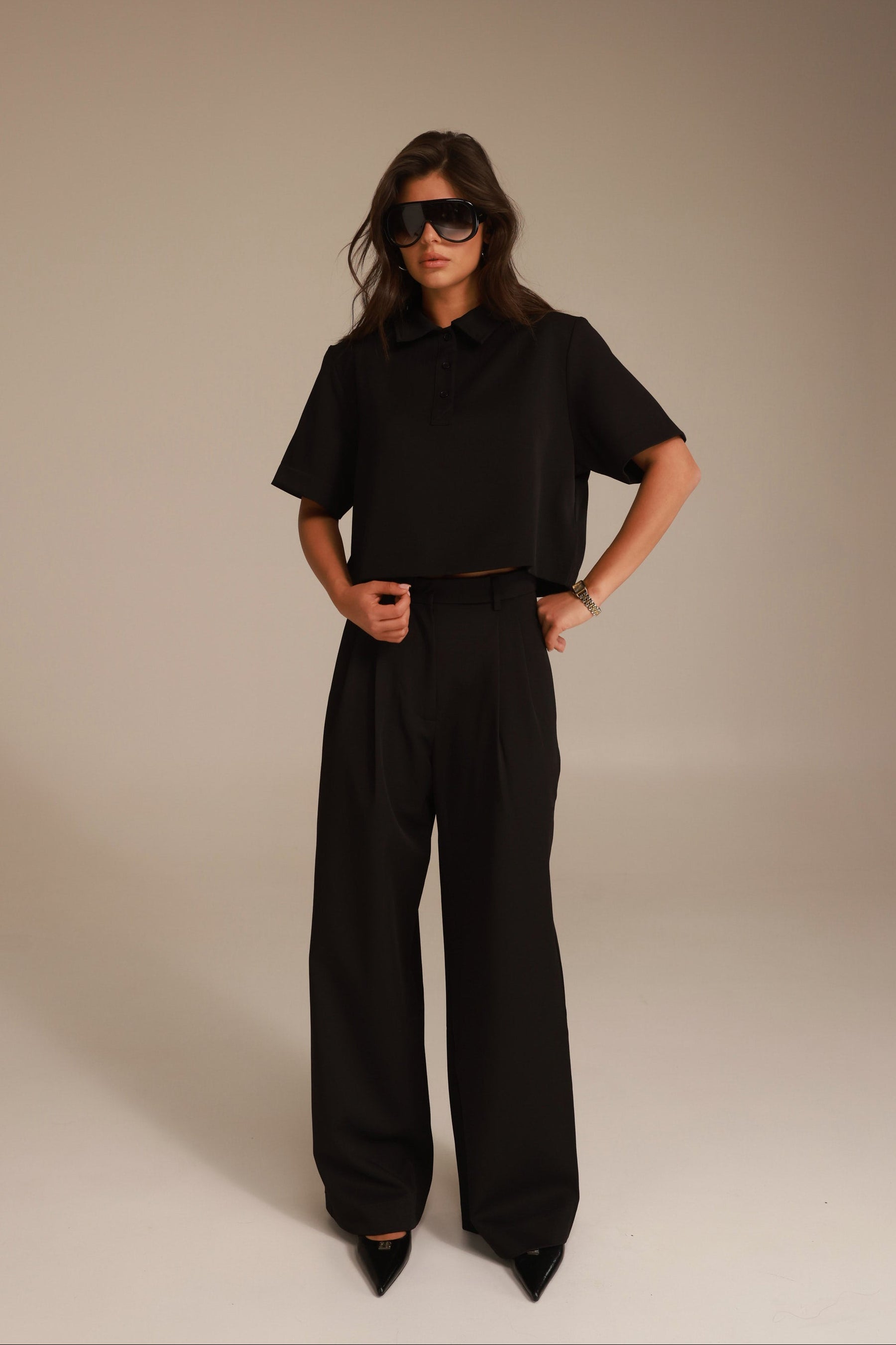 מכנסי לארס שחורים