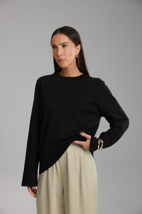 חולצת רורי שחורה