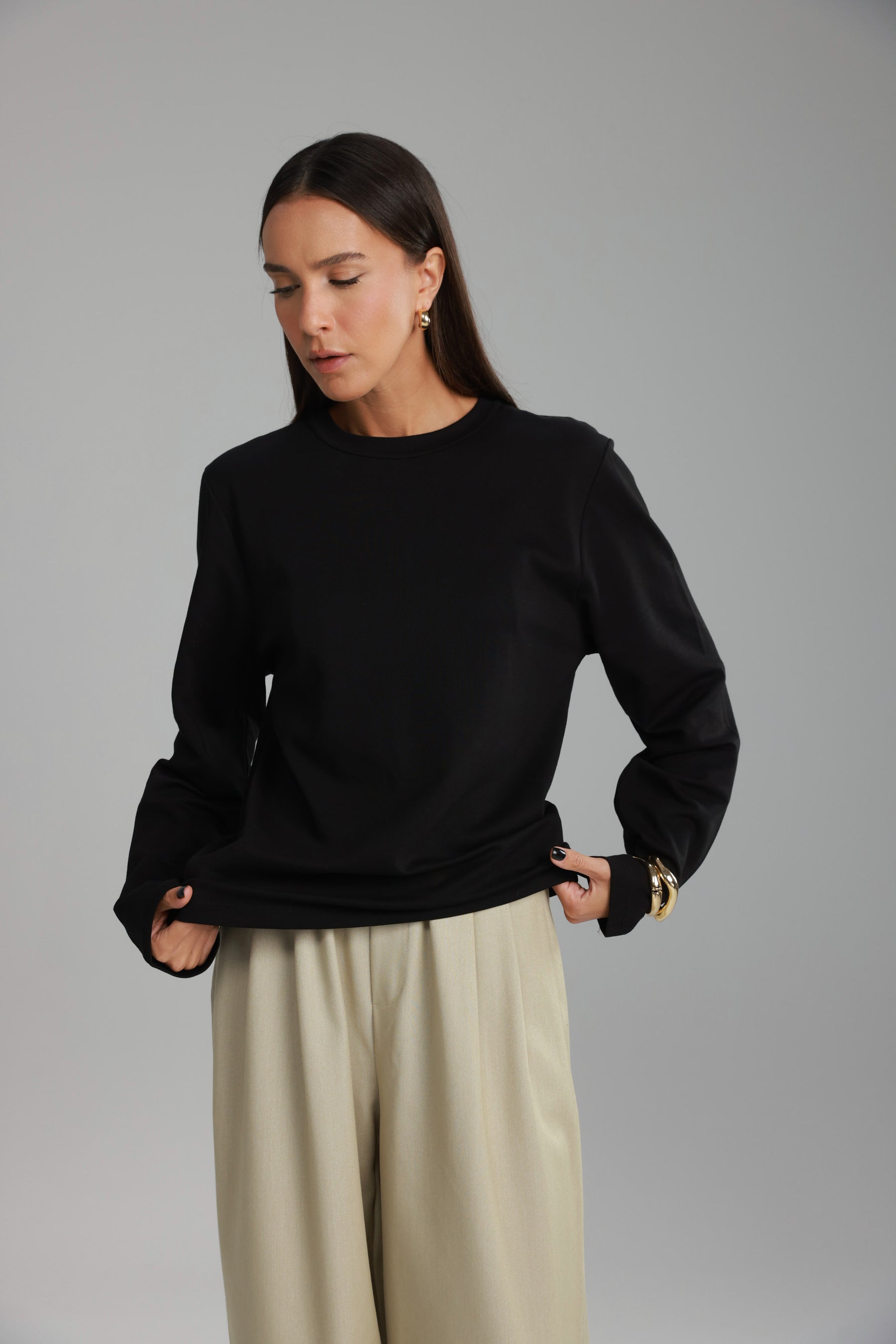 חולצת רורי שחורה