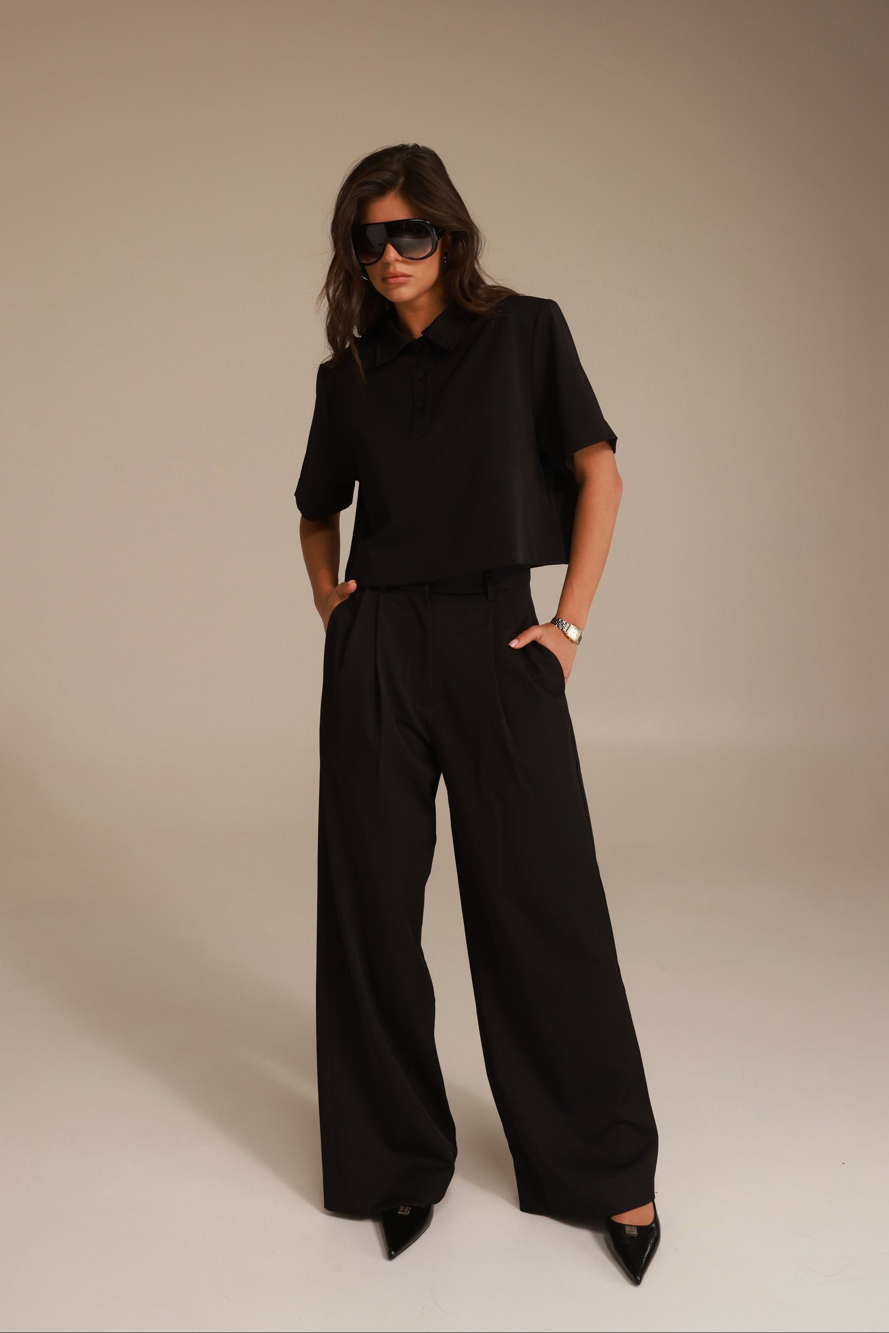 מכנסי לארס שחורים