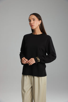 חולצת רורי שחורה