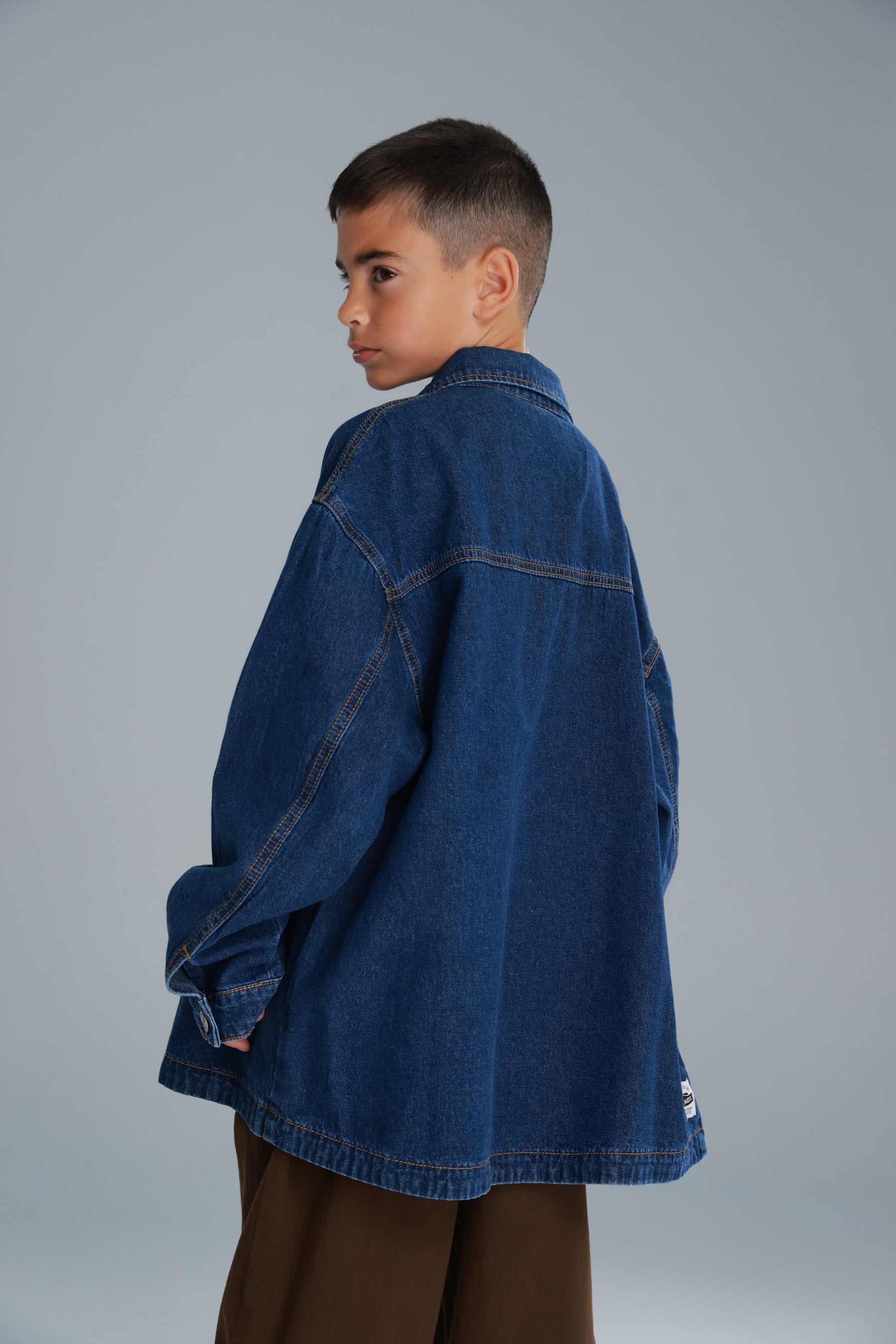 חולצת ג'ינס מייסון כחולה