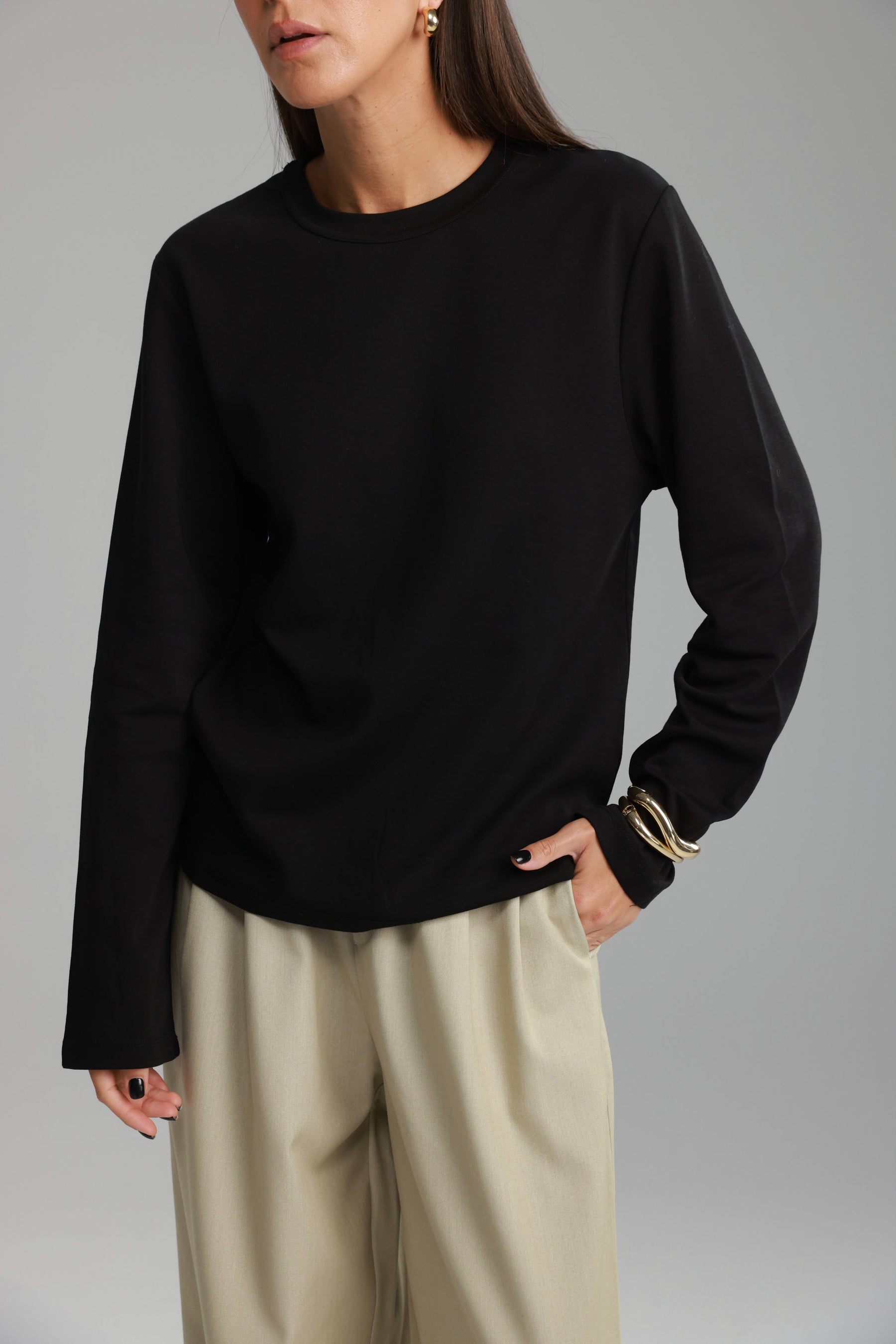 חולצת רורי שחורה