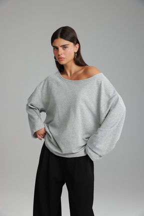 חולצת מרקל אפורה