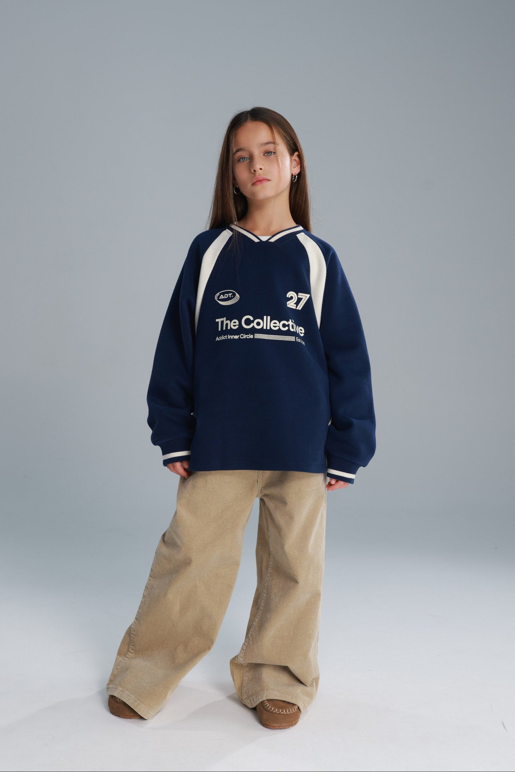 סוויטשירט קולי נייבי