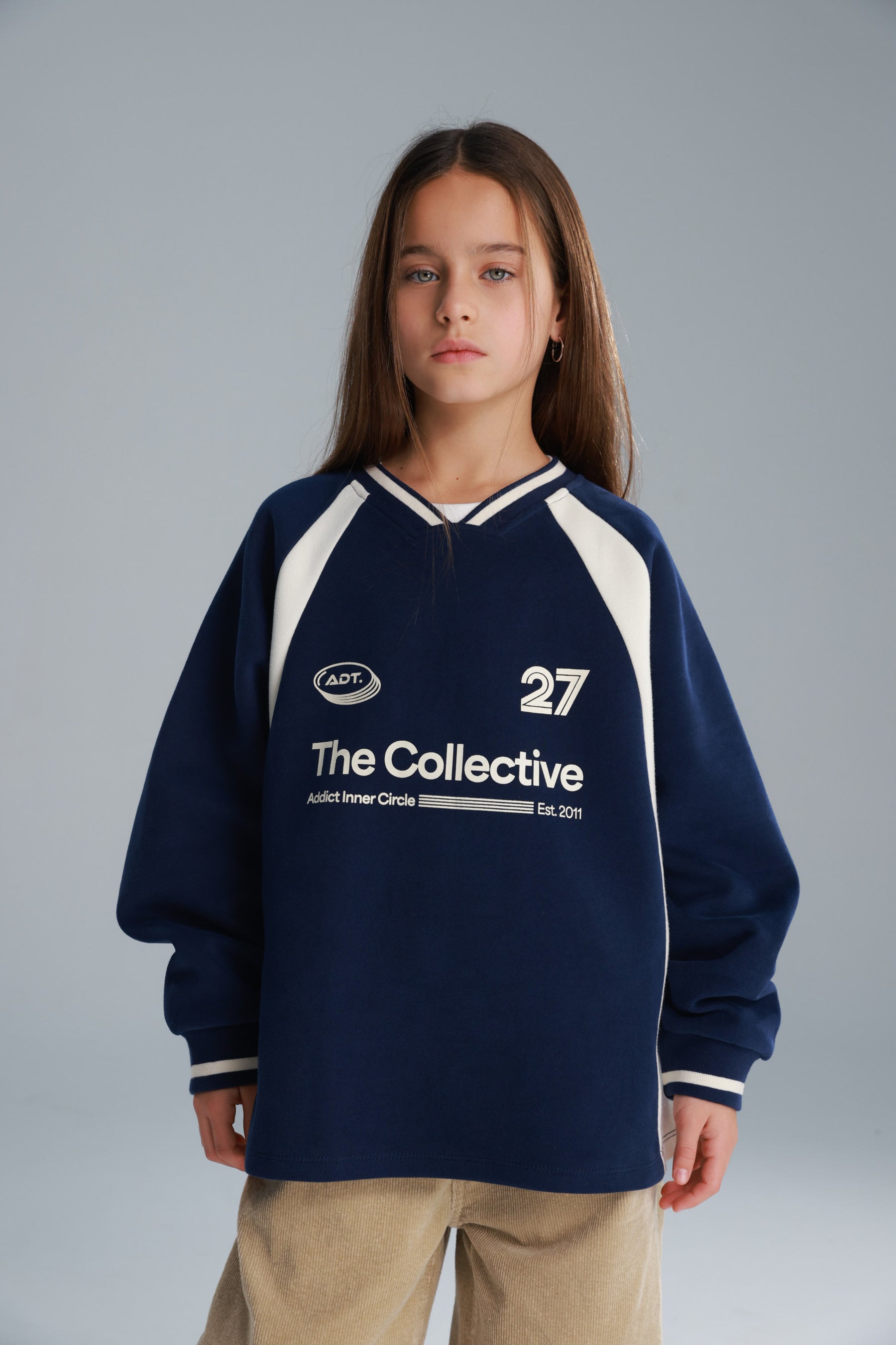 סוויטשירט קולי נייבי