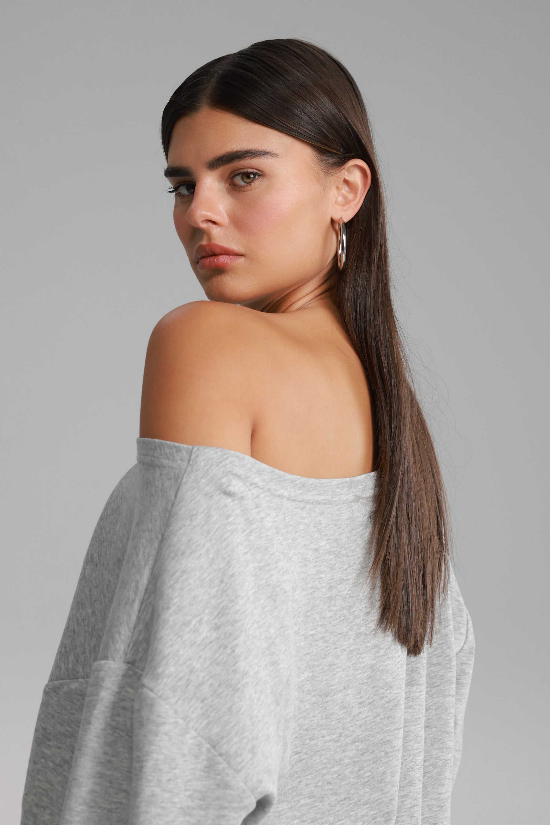 חולצת מרקל אפורה