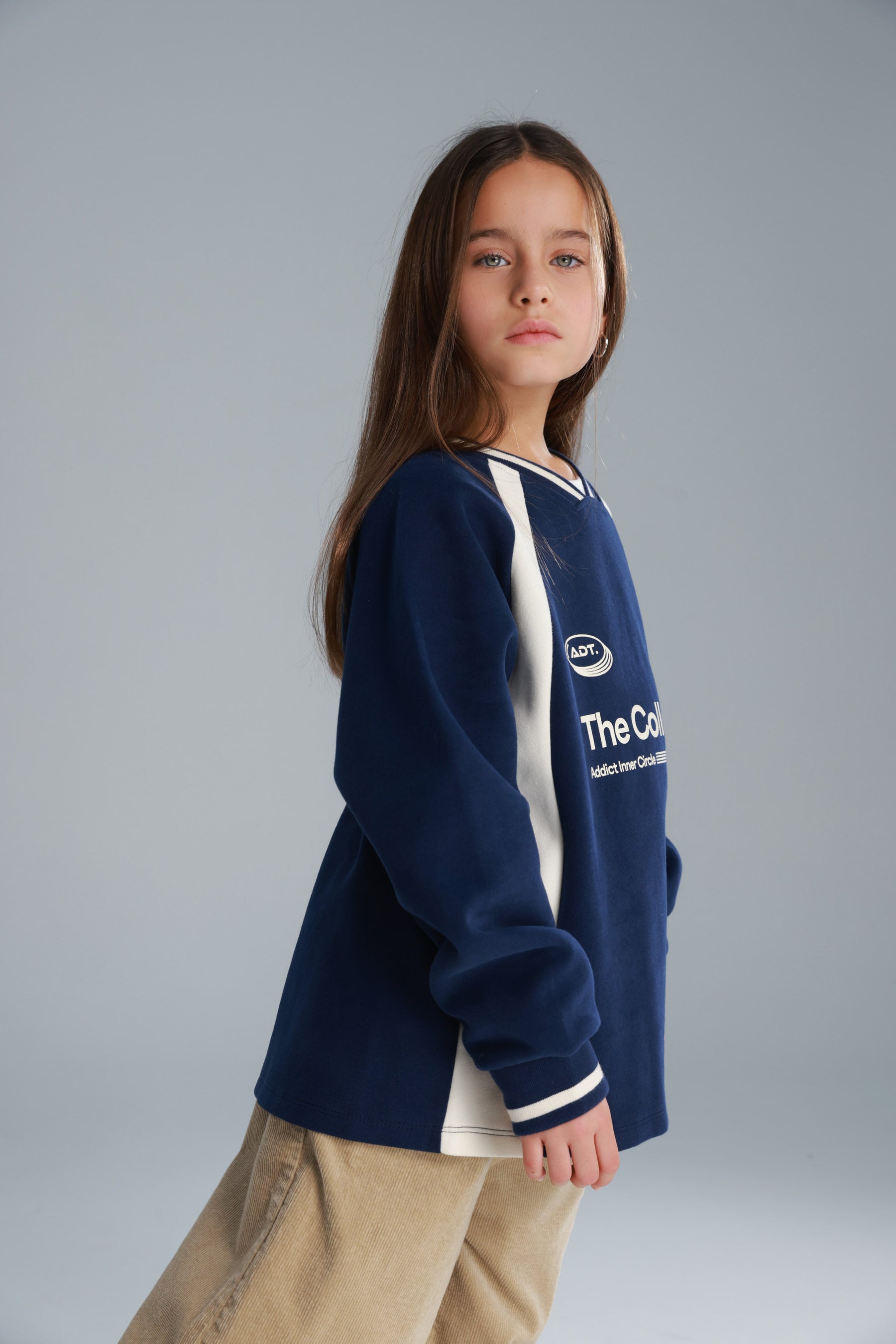 סוויטשירט קולי נייבי