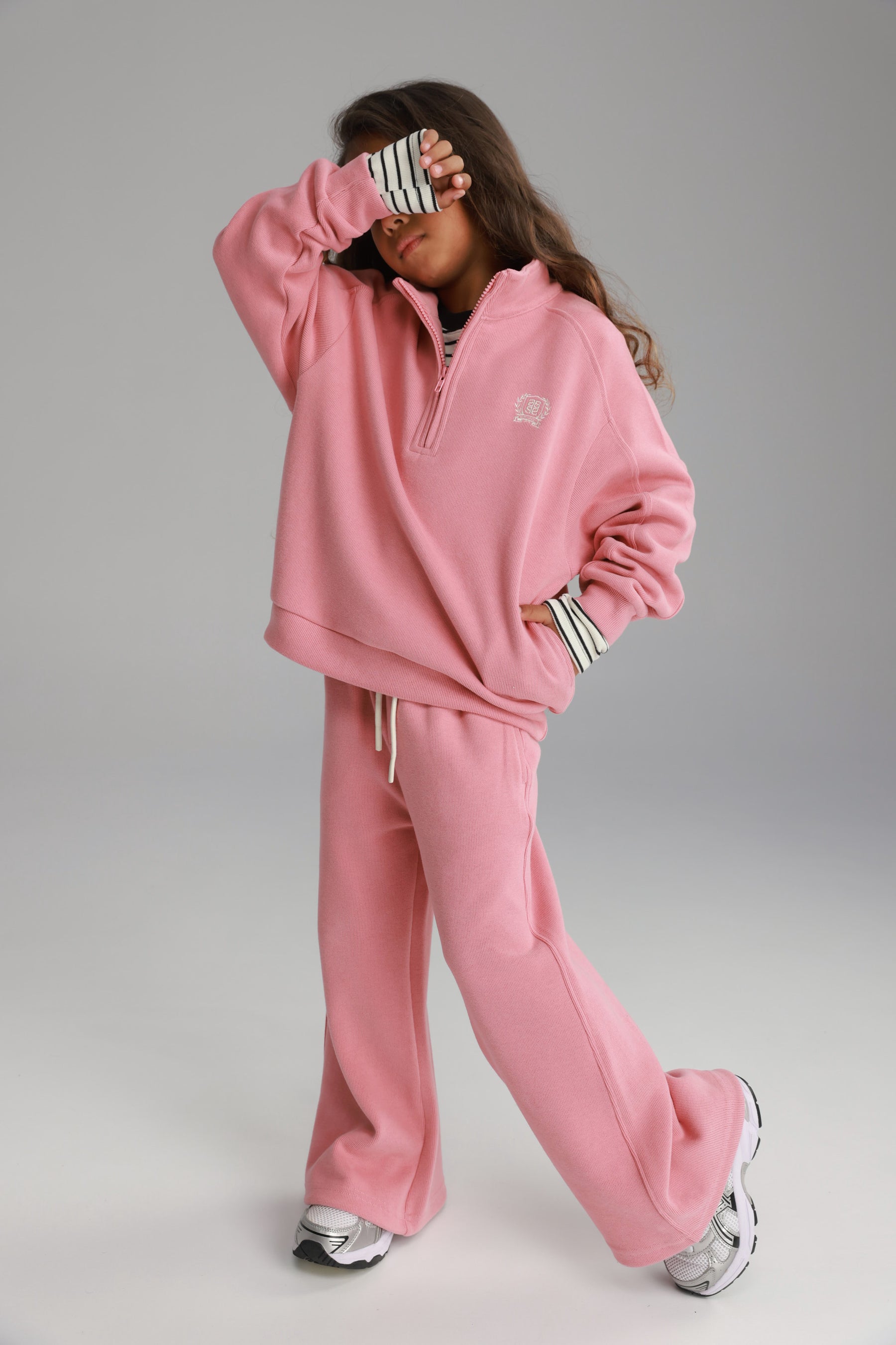 חליפת קיארה ורודה