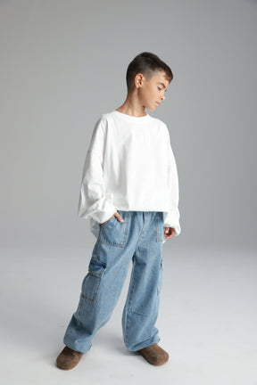 ג'ינס מרטין כחול