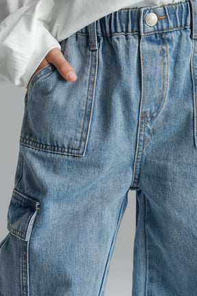 ג'ינס מרטין כחול