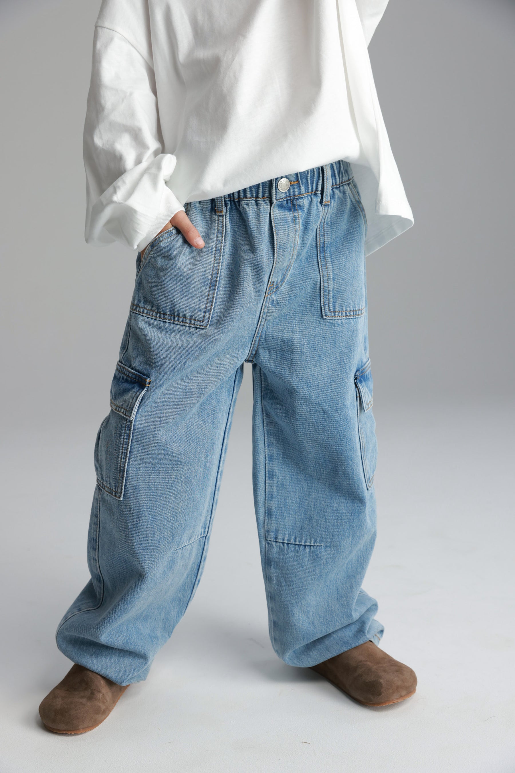 ג'ינס מרטין כחול