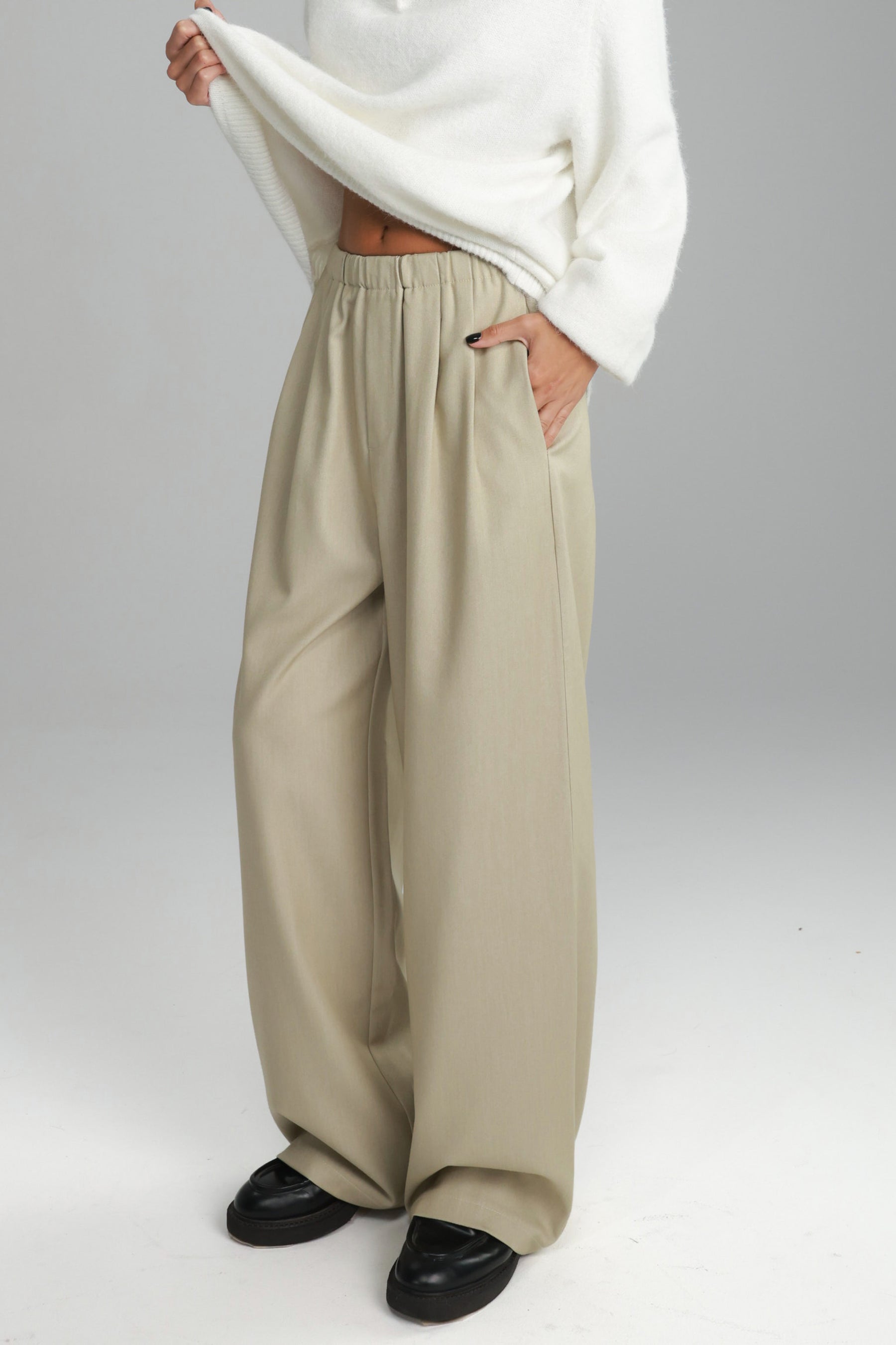 מכנסי מייזי בז'