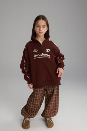 סוויטשירט היידי בורדו