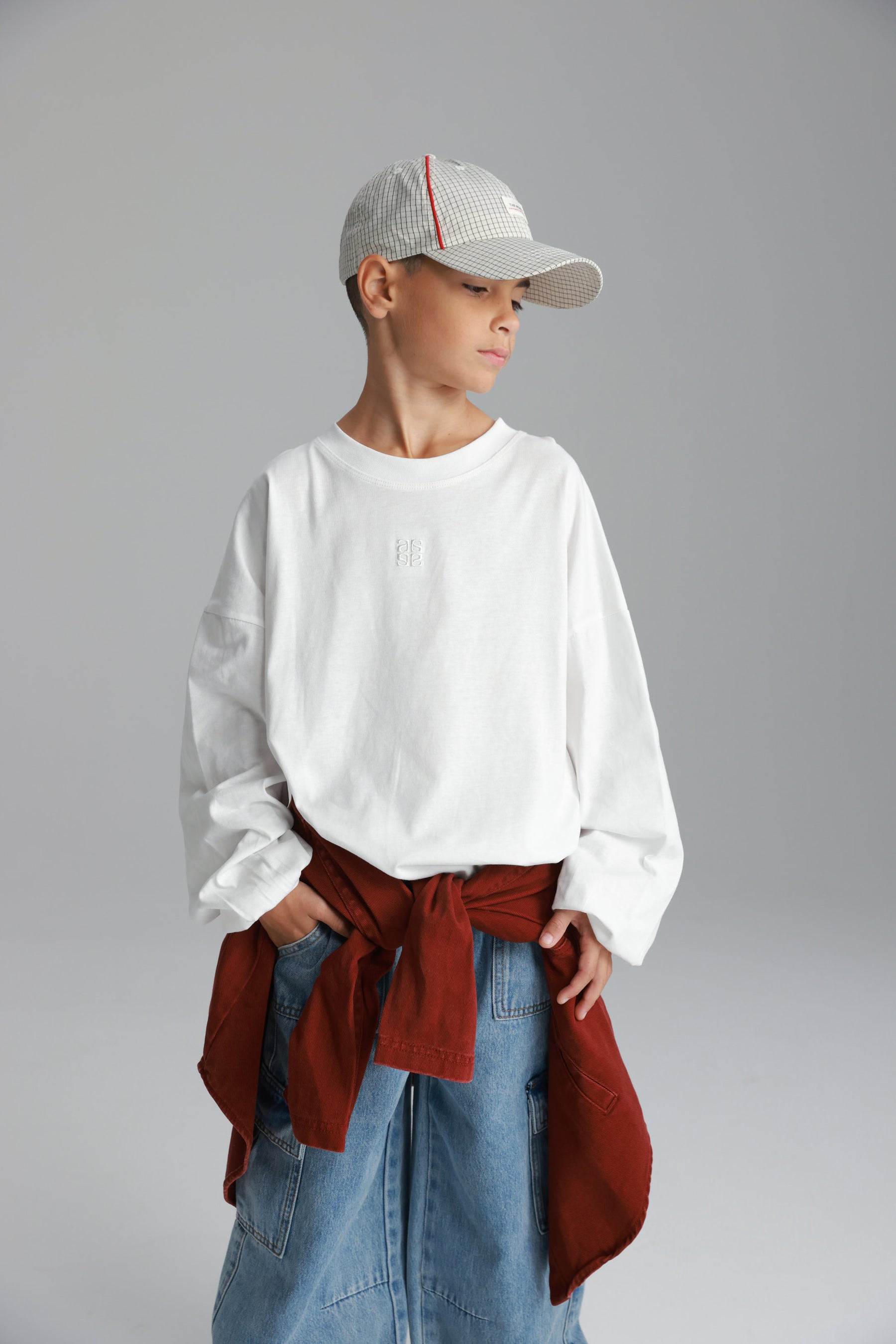 חולצת סנטי לבנה