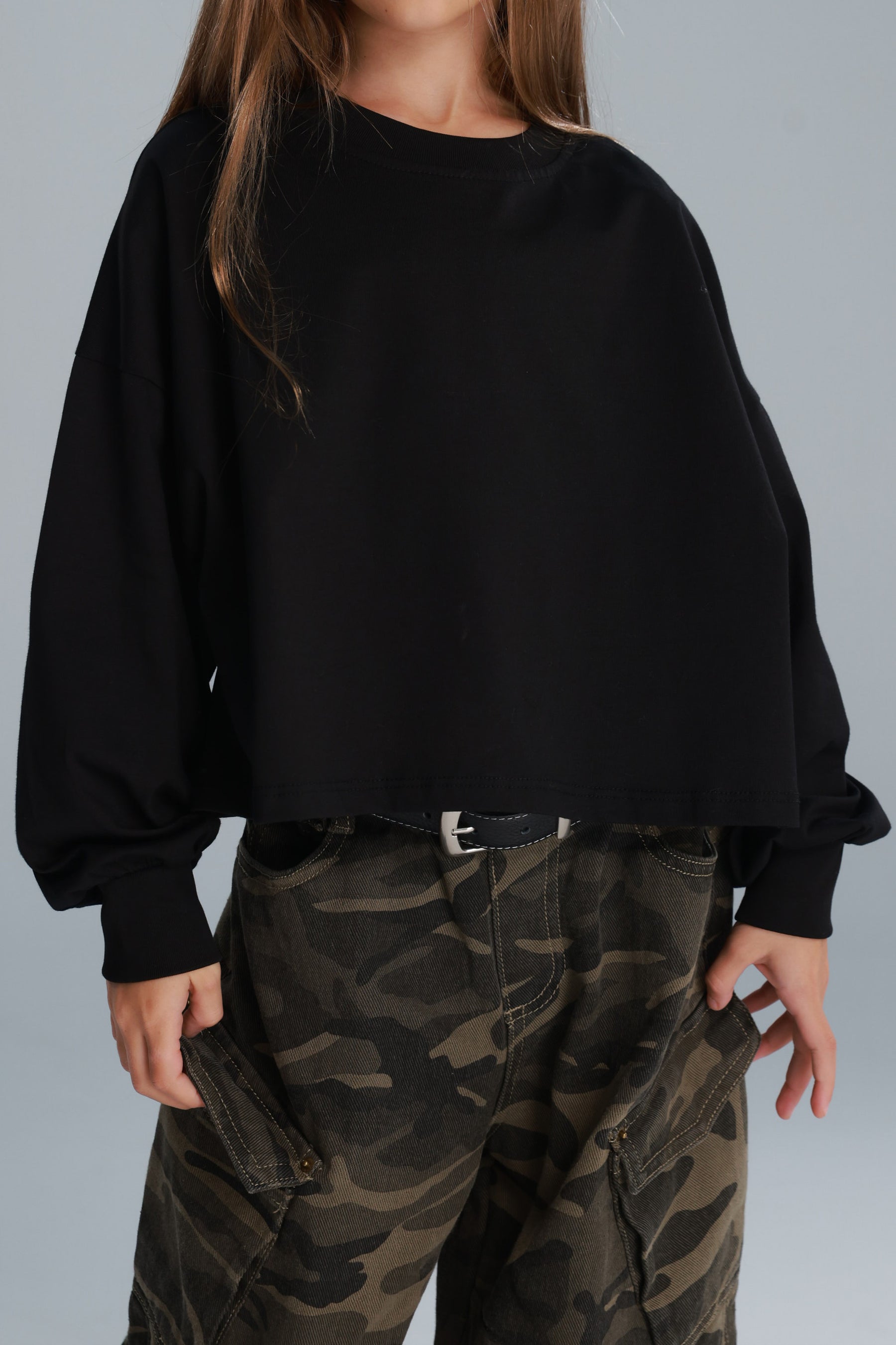 חולצת רייני שחורה