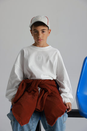 חולצת סנטי לבנה