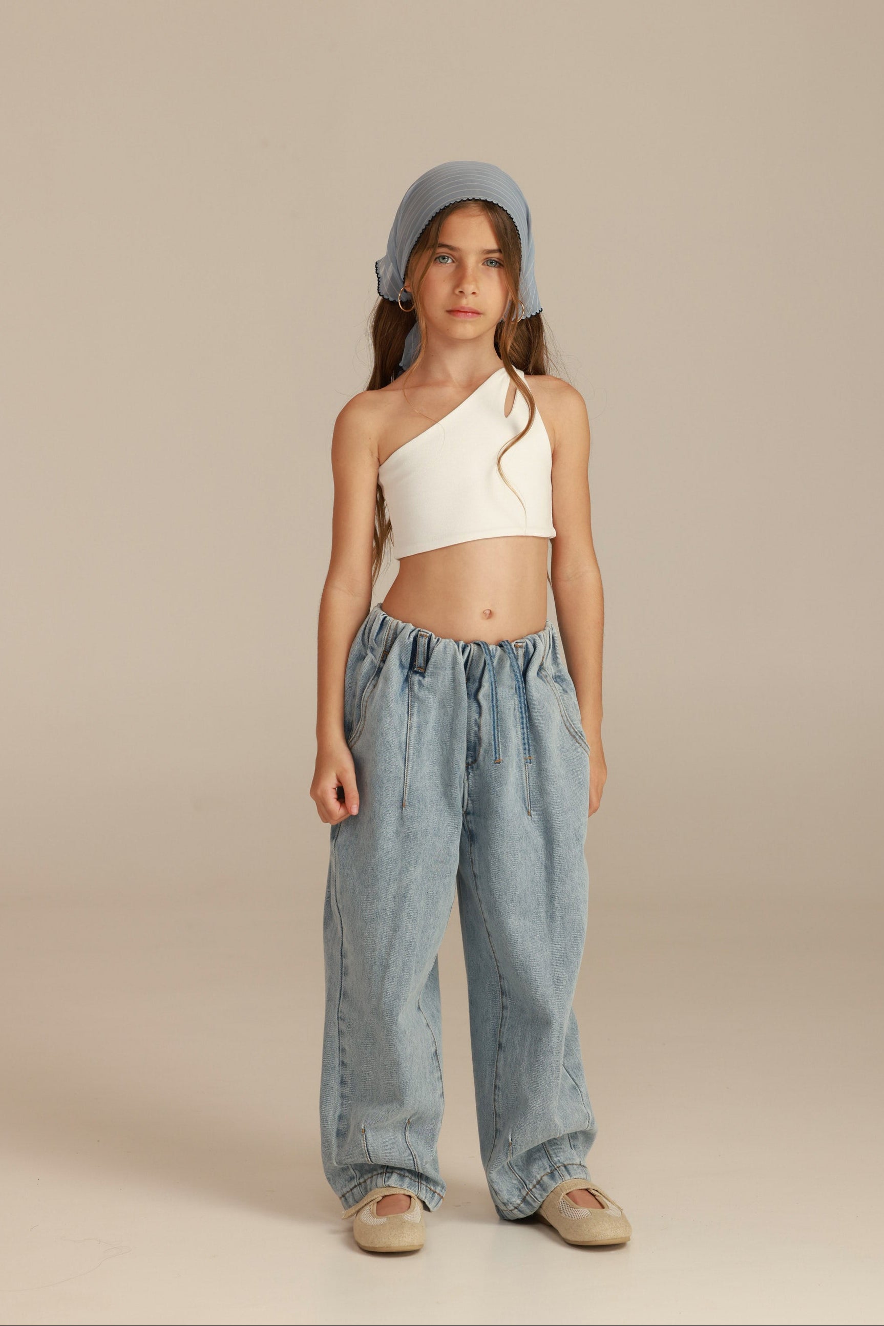 ג'ינס פאולינה כחול בהיר