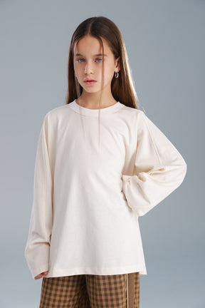 חולצת קרינה שמנת