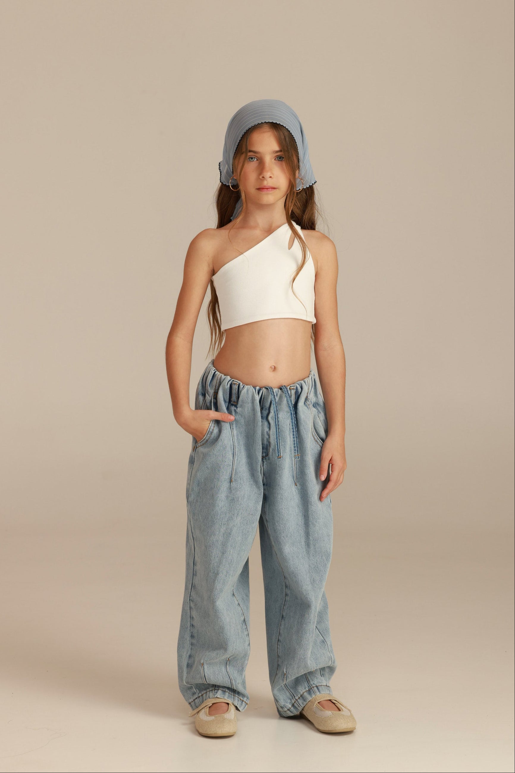 ג'ינס פאולינה כחול בהיר