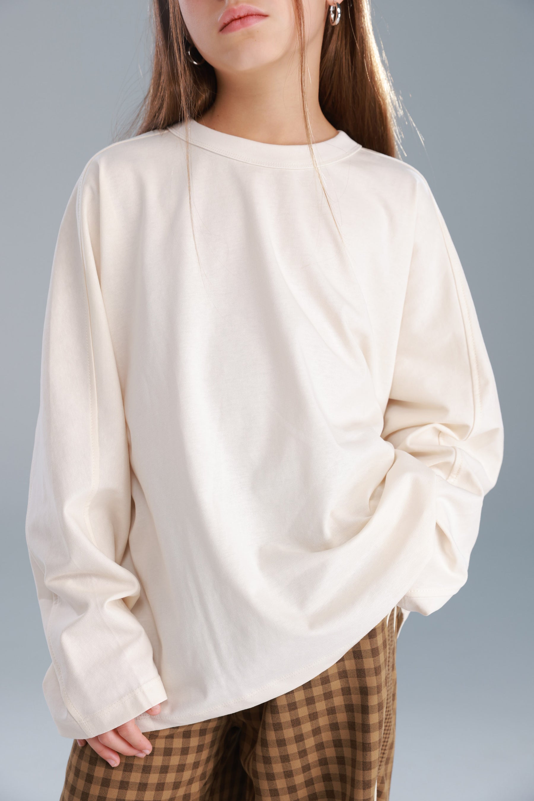 חולצת קרינה שמנת