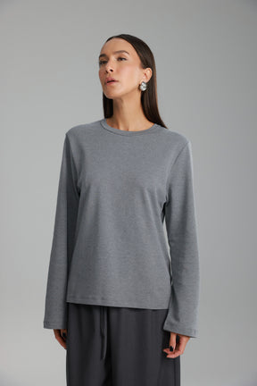 חולצת רורי אפורה