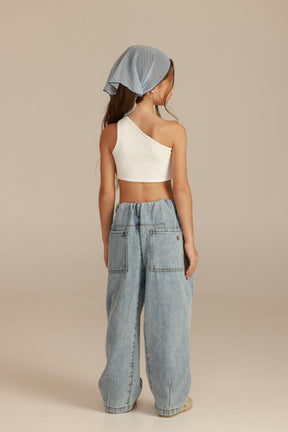 ג'ינס פאולינה כחול בהיר