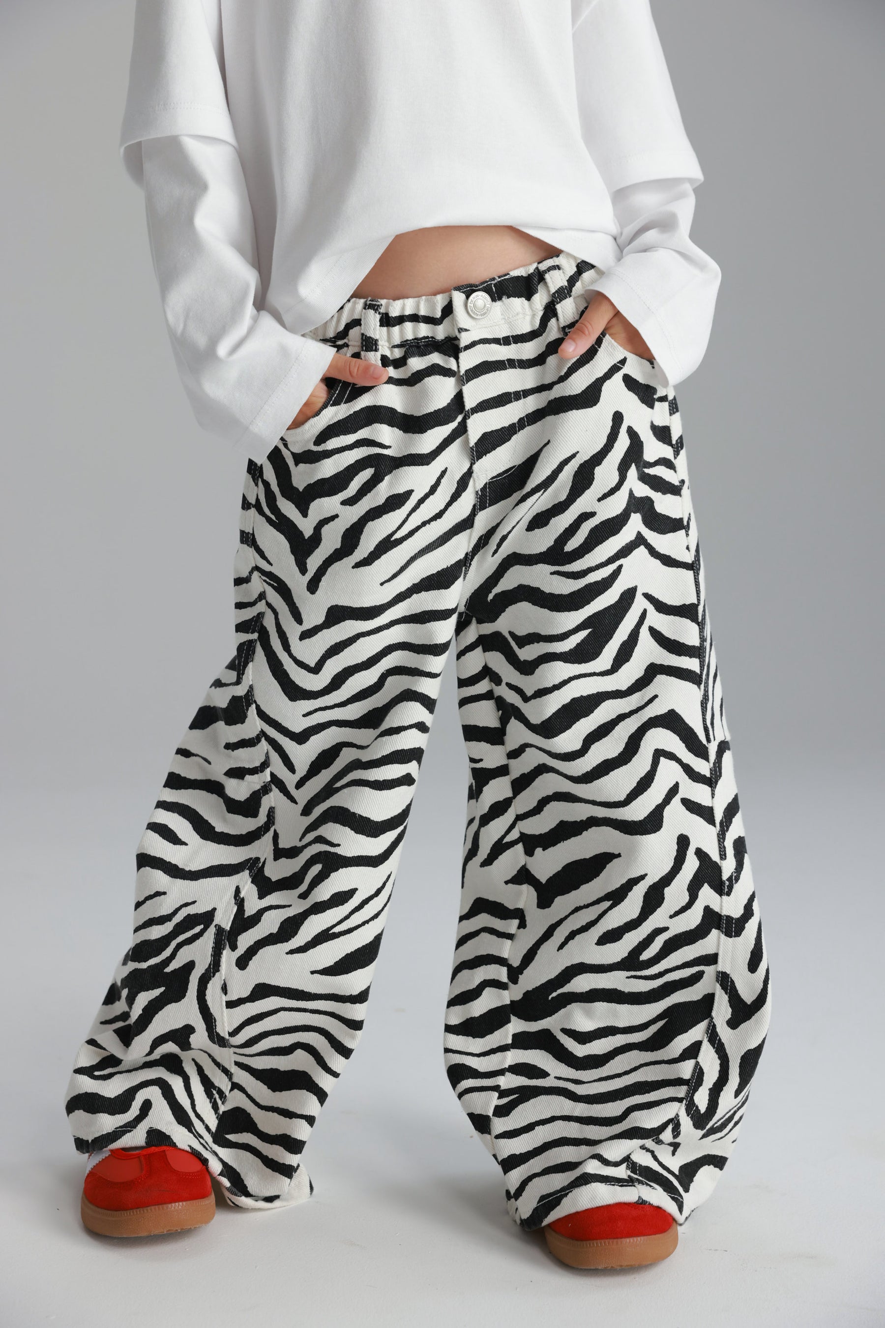 ג'ינס מרינה זברה