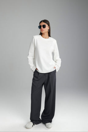 חולצת אופרי לבנה