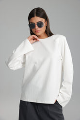 חולצת אופרי לבנה