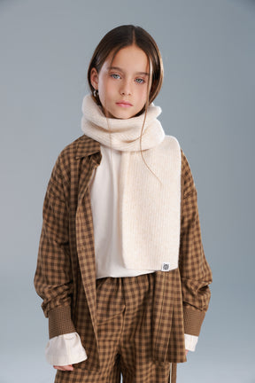 צעיף ניקו שמנת