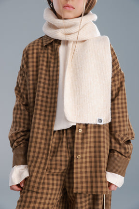 צעיף ניקו שמנת