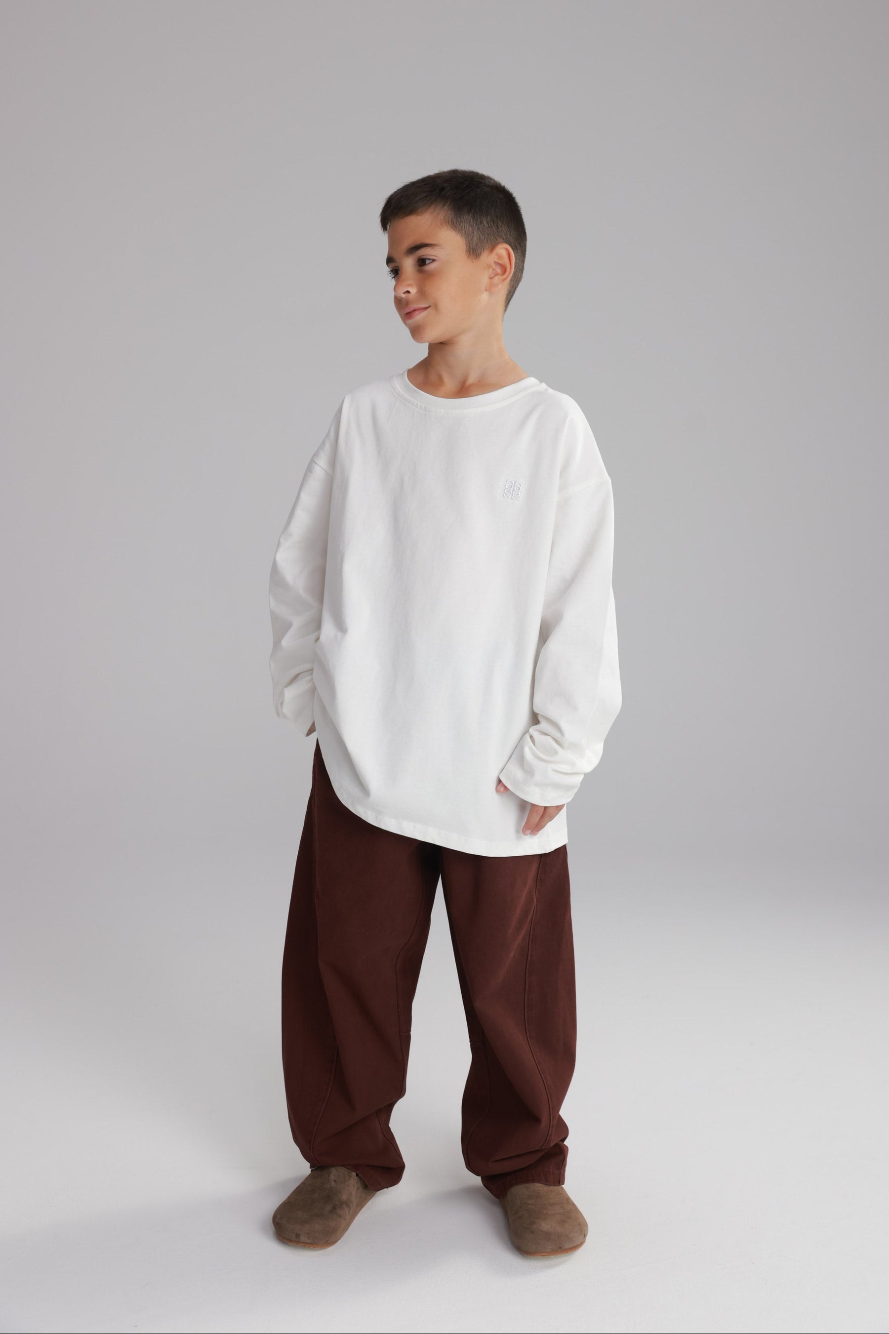 חולצת פייל לבנה